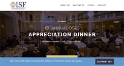 Desktop Screenshot of isf4osac.org